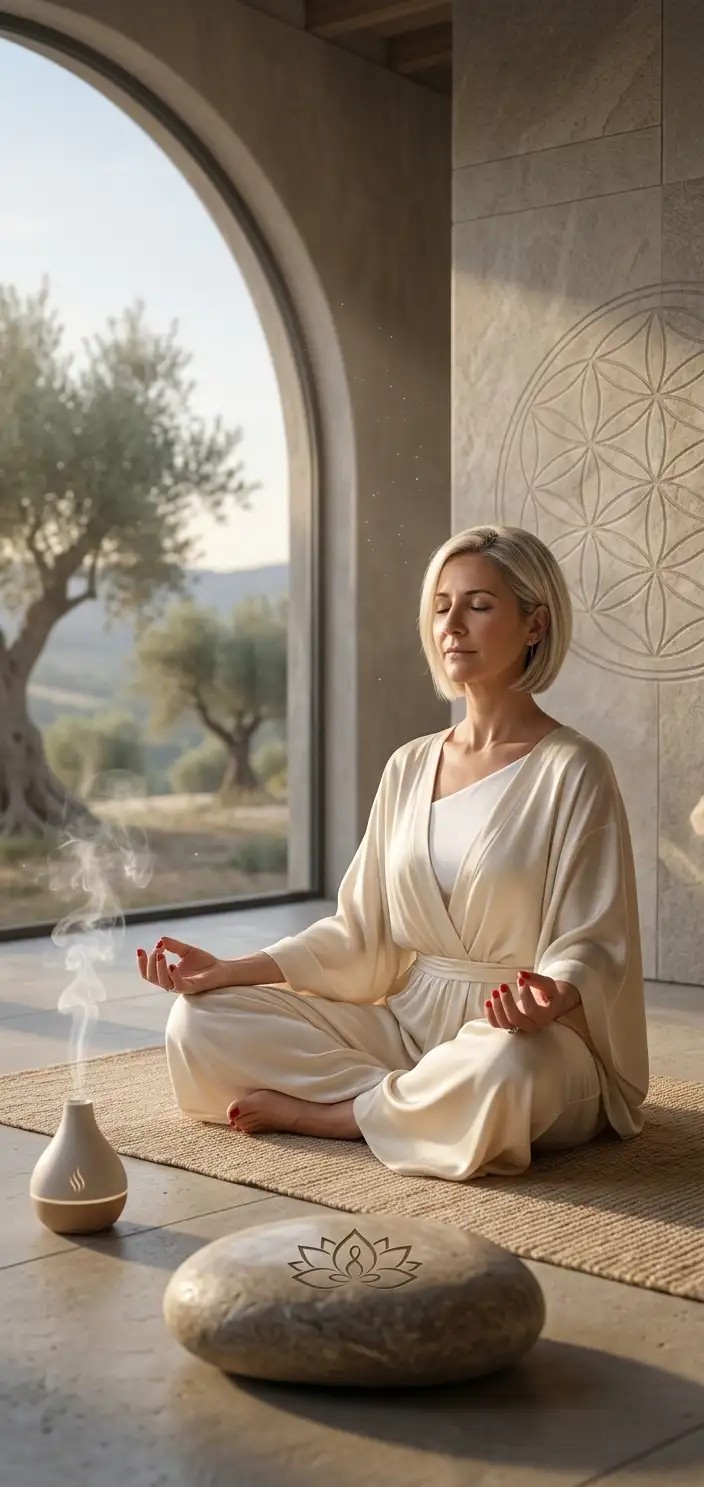 Stella em presenca e meditacao